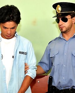 Fresh-faced convict undergoes hardcore examination